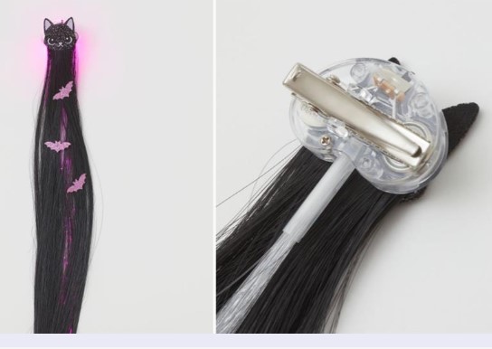 H&M — Children hair clip with LED light