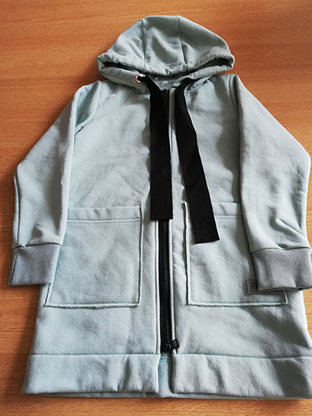 Mano Pyplius — Children's sweater with a hood "Mano Pyplius"