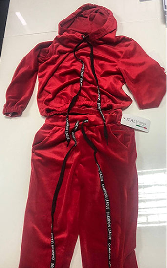 ITALY MODA — Children's tracksuit