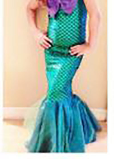 Children's mermaid costume