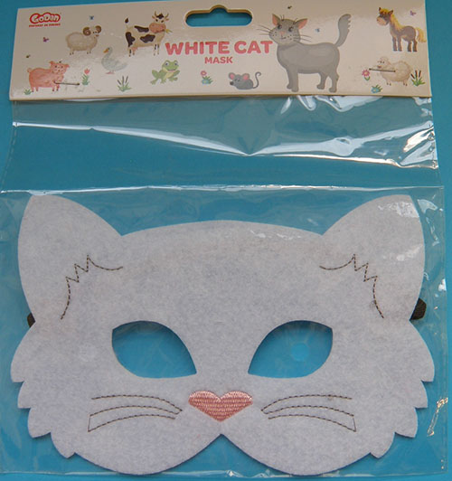 GoDan — White Cat Mask / MASZK
