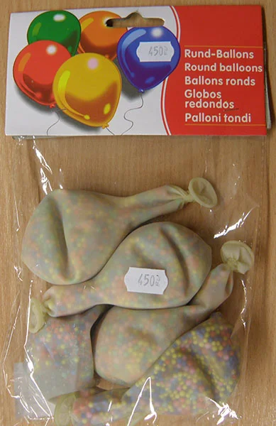 Rund-Ballons / Léggömb