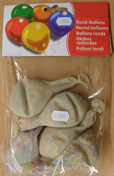 Rund-Ballons / Léggömb