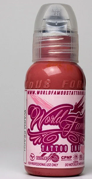 WORLD FAMOUS TATTOO INK — World Famous Tattoo Ink Warm Peach
