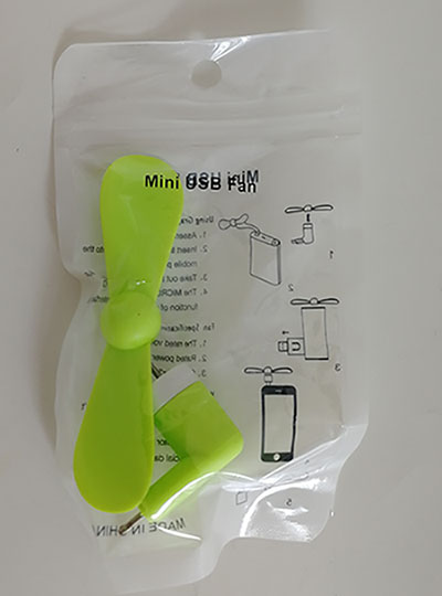 Mini USB fan