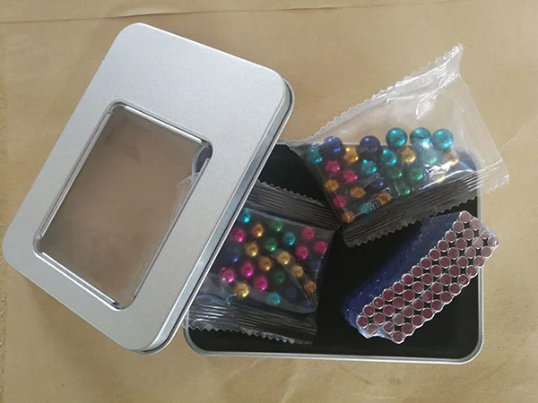 Klocki Magnetyczne Silver