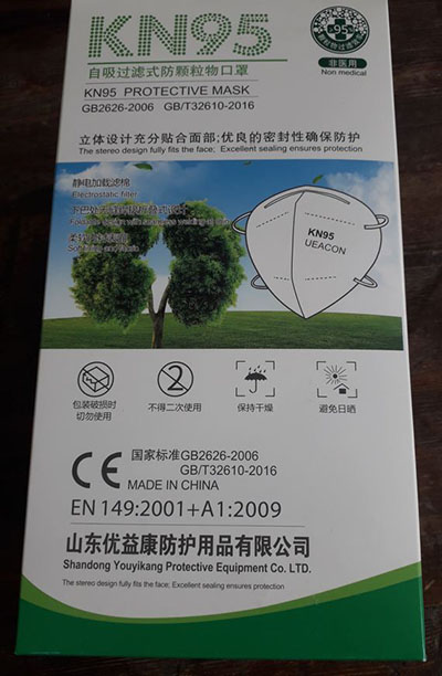 UEACON — KN95 Protective mask
