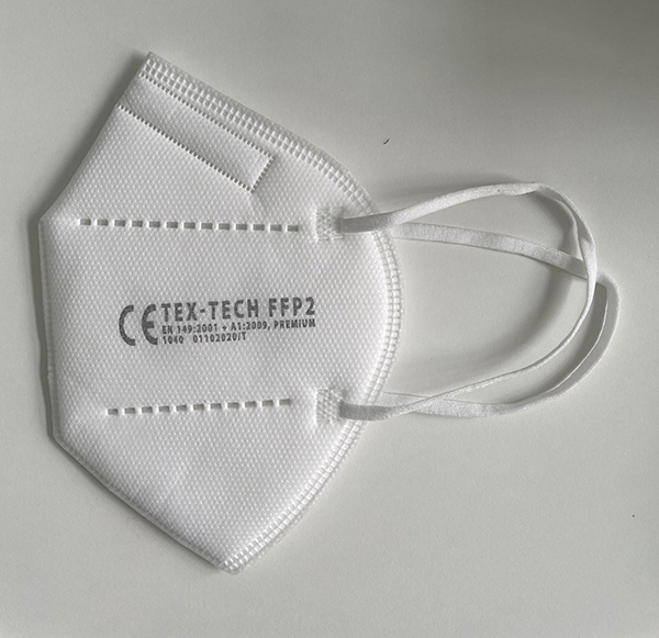 TEX-TECH — FFP2 respiratory mask high filtration efficiency