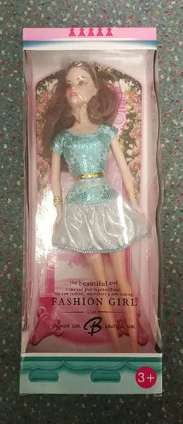 Plastic doll Fashion doll
