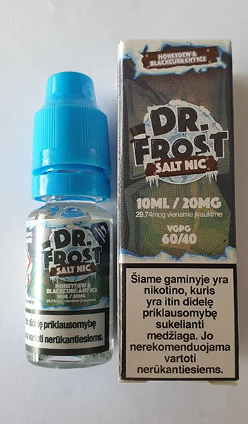 Dr. Frost — Dr. Frost Salt Nic Honeydew & Blackcurrant Ice