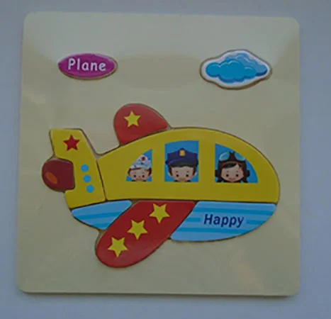 Wooden puzzle - airplane