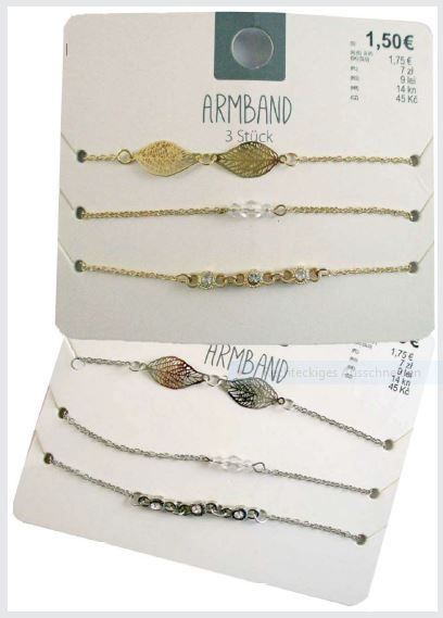 TEDi — Armband 3 Stück