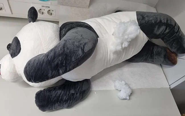 Panda soft toy (white/black)