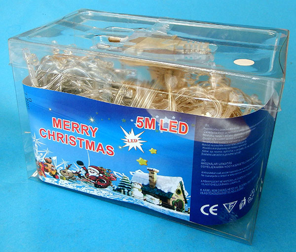 5M LED MERRY CHRISTMAS
