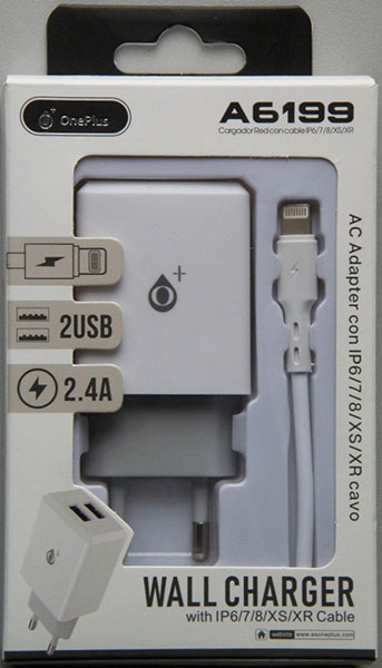OnePlus — USB Wall Charger