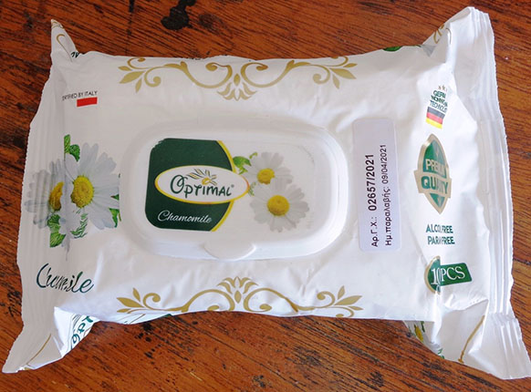 OTPIMAL — Wet Wipes Chamomile
