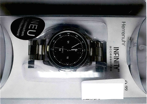 Infinity accessoires — Herrenuhr