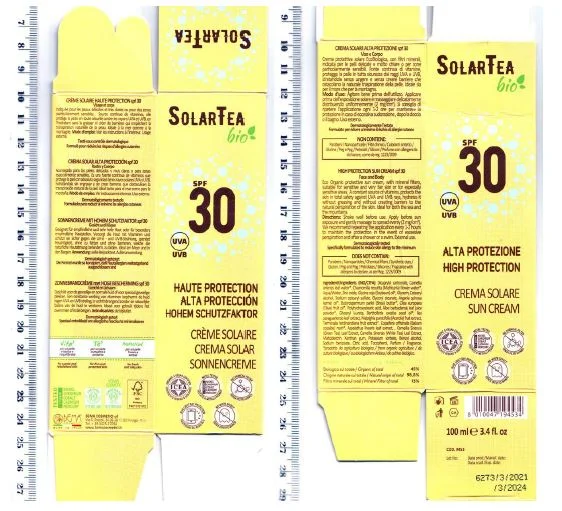 SolarTea — Sonnencreme SolarTea Bio SPF 30 100ml