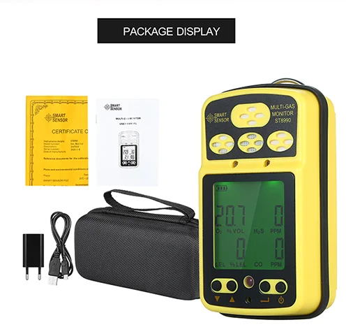 Smart Sensor — ST8990 Multi Gas Monitor
