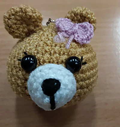 PARASTU — Set of soft toys with key ring