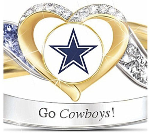 Fashion Western Cowboy Creative Jewelry Sets Ring Earrings Pendant Necklace Two-tone White Sapphire