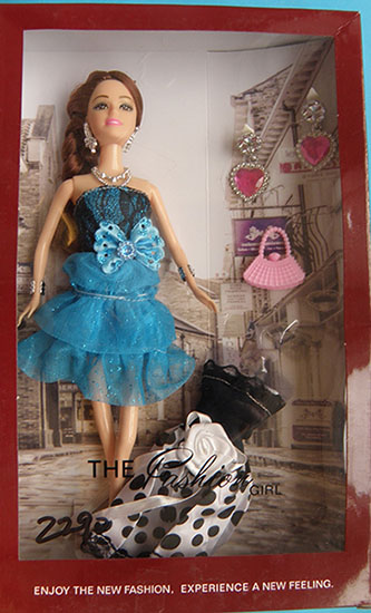 The Fashion Girl Series — Plasic doll set