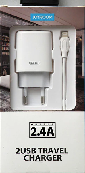 JOYROOM — 2 USB TRAVEL CHARGER