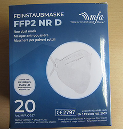 mfa — FFP2 NR D fine dust mask