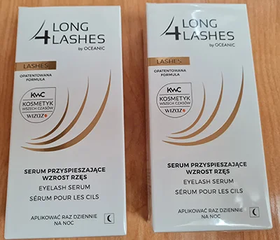 OCEANIC — 4 LONG LASHES; SERUM PRZYSPIESZAJACE WZROST RZES / EYELASH SERUM