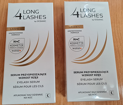 OCEANIC — 4 LONG LASHES; SERUM PRZYSPIESZAJACE WZROST RZES / EYELASH SERUM