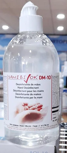 SANIBIOK — Desinfetante de mãos (Hand disinfectant)