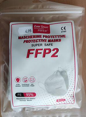 Eversmart Nano — Protective Mask FFP2 Partikelfiltrierende Halbmask