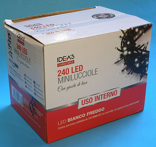 IDEA — IDEA’S CHRISTMAS 240 LED  MINILUCCIOLE