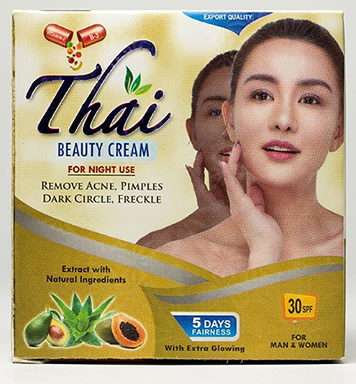 AQSA Cosmetics — Thai Beauty Cream for Night Use