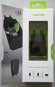 SBS — Travel charger