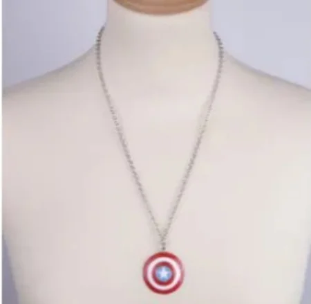 Collier Bouclier Captain America