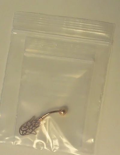 Monster Piercing — Belly button piercing