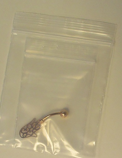 Monster Piercing — Belly button piercing