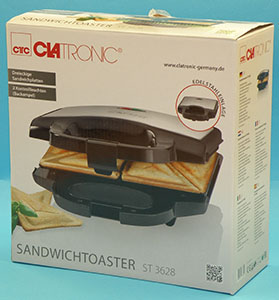 CLATRONIC — SANDWICH TOASTER / Szendvicssütő
