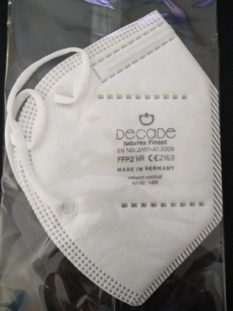 DECADE — Respirator FFP2 respiratory protective mask FFP2