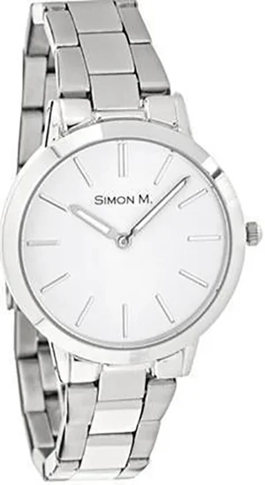 IDEEN WELT — Damen-Edelstahlarmbanduhr "Simon M."