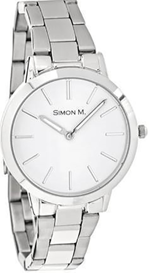IDEEN WELT — Damen-Edelstahlarmbanduhr "Simon M."