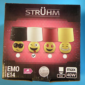 STRÜHM — Asztali lámpa