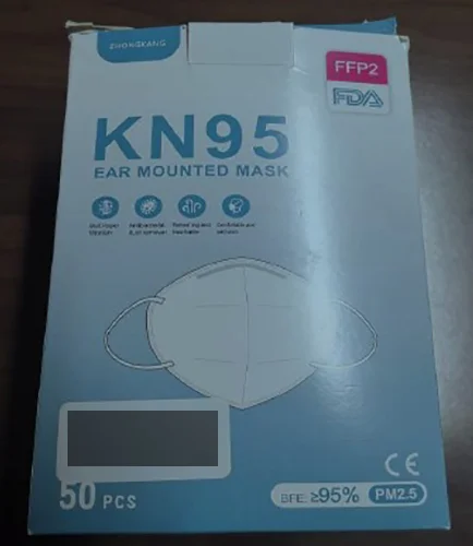 ZHONGKANG — KN 95 - EAR MOUNTED MASK