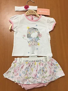 BABY ROSE — Children's clothing set
