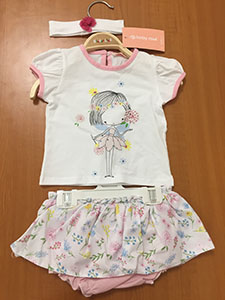 BABY ROSE — Children's clothing set