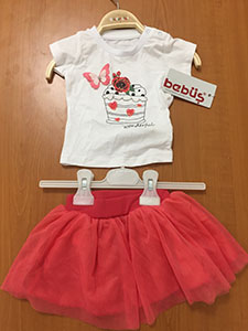 BEBUS — Children`s clothing set