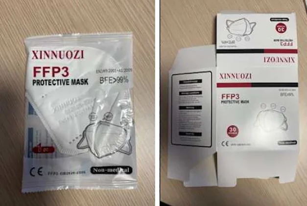 XINNUOZI — FFP3 protective mask