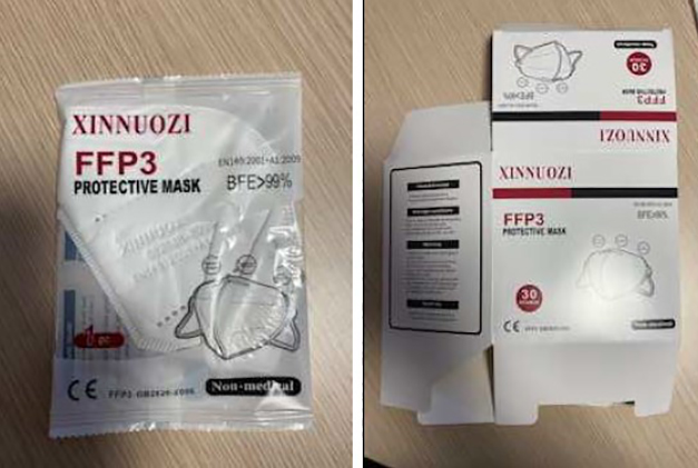 XINNUOZI — FFP3 protective mask