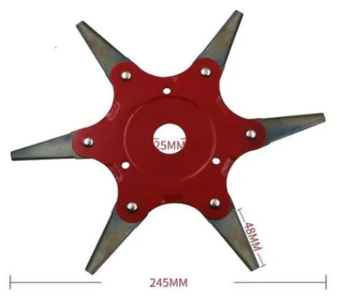 6 Blade Cutter Head Grass Trimmer 6 blade Cutter H